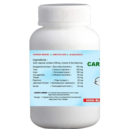 Hakim’s Cardio Green – Herbal Dietary Supplement